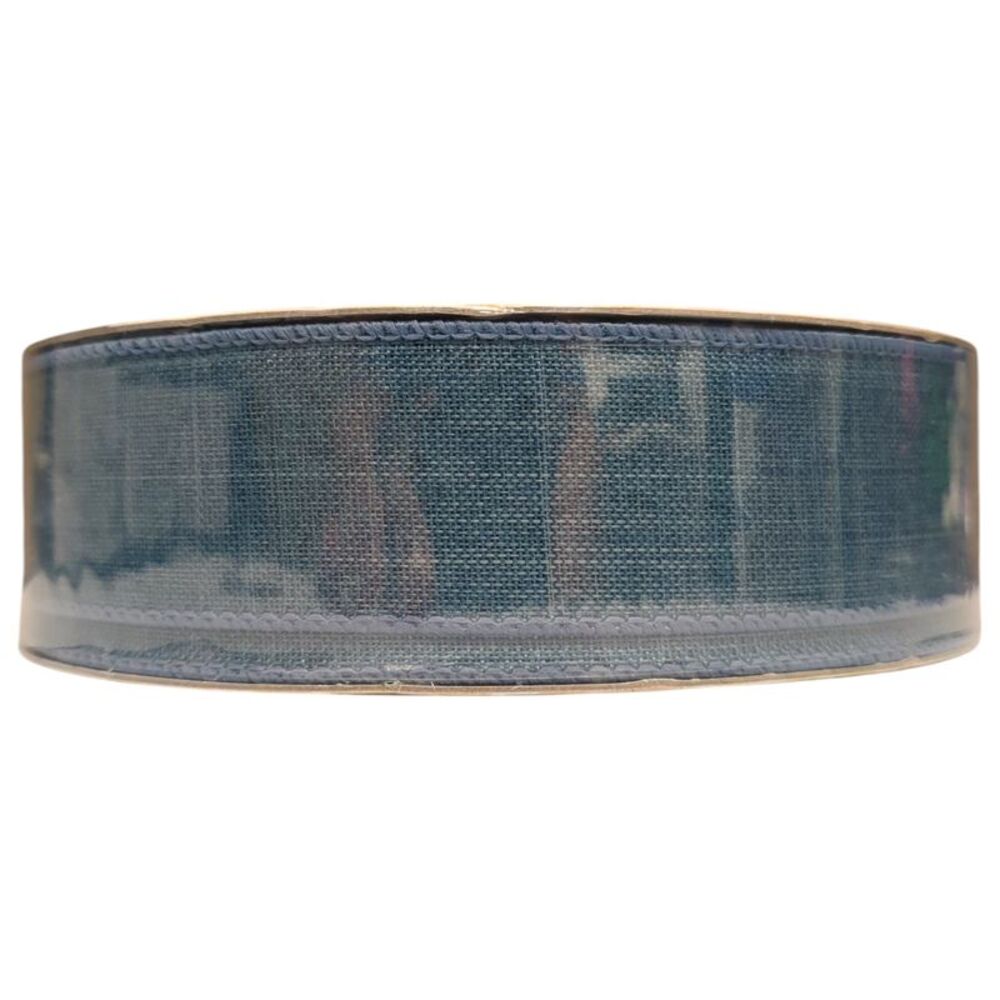 Member's Mark Wired Edge Premium Spring Ribbon, 1.5"W x 50yds - Blue/Green